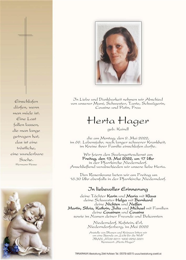 Herta  Hager 